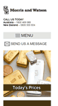 Mobile Screenshot of morrisandwatson.com